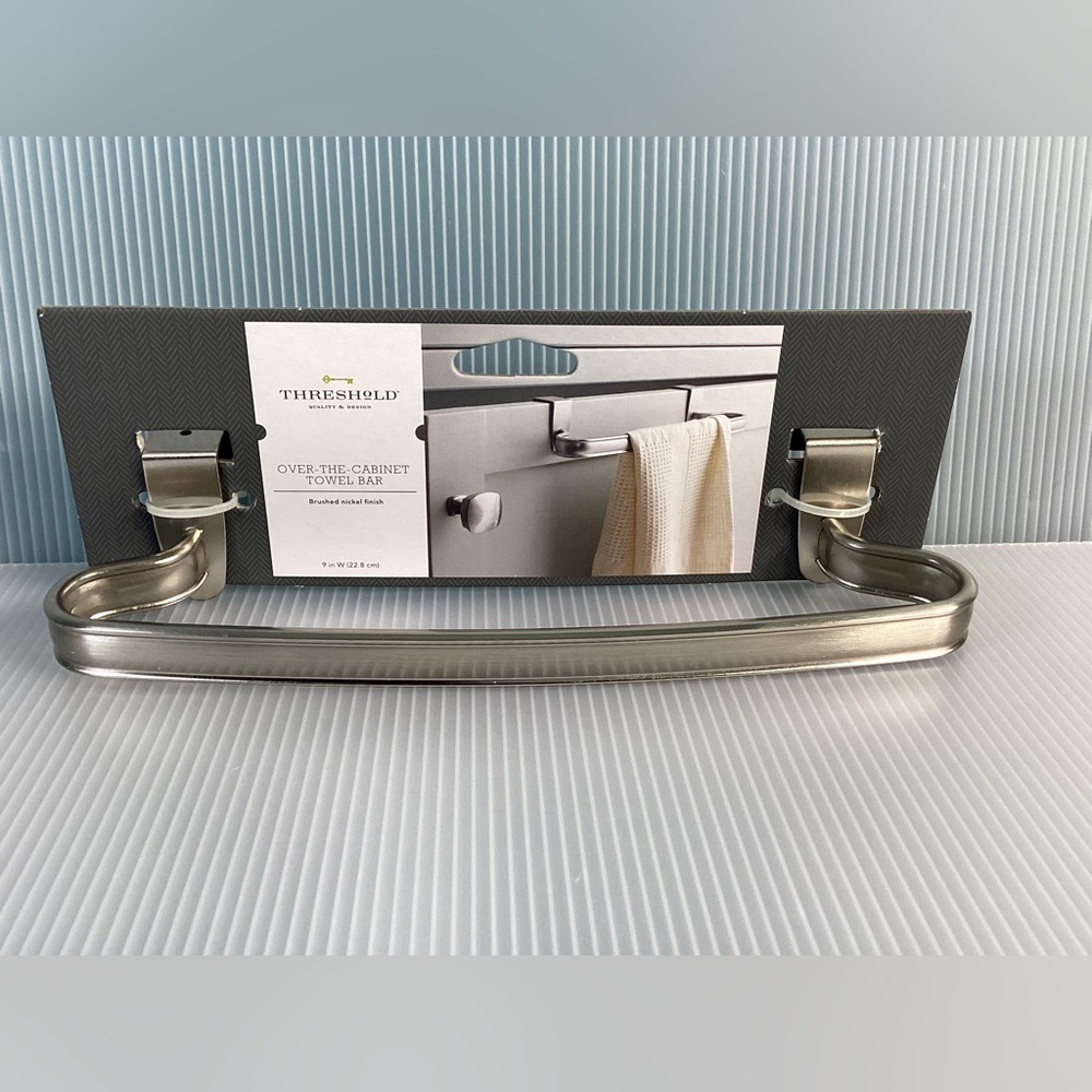 Treshold Over the Cabinet Towel Bar